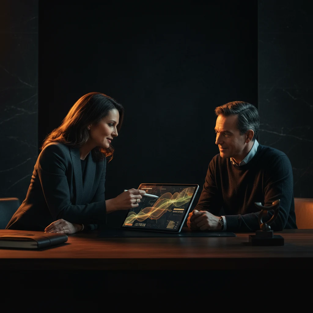 Collier rubis et diamants, une cascade de lumière.